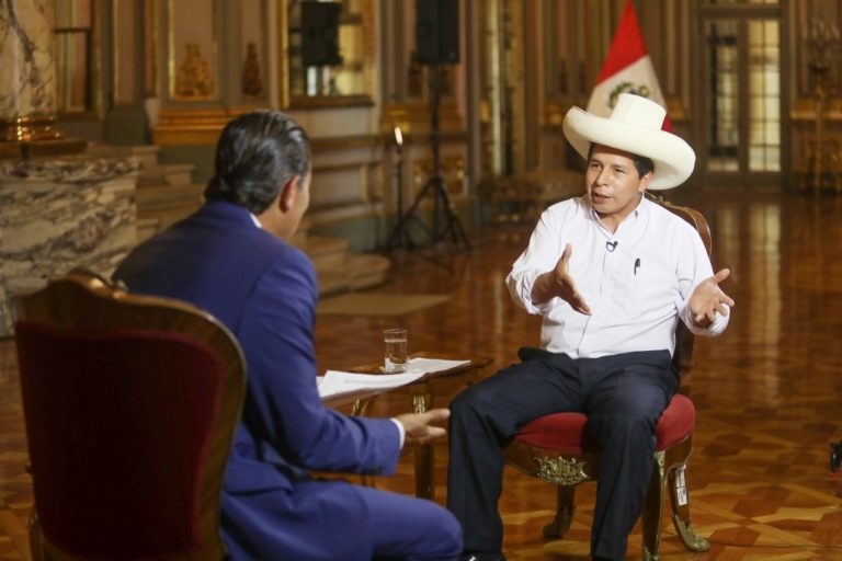 Presidente Pedro Castillo plantea darle salida al mar a Bolivia a través de una consulta popular