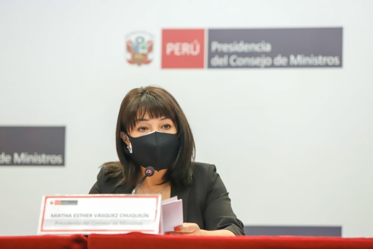 Mirtha Vásquez: “Es uno de los desastres ecológicos ambientales más importantes en los últimos años”