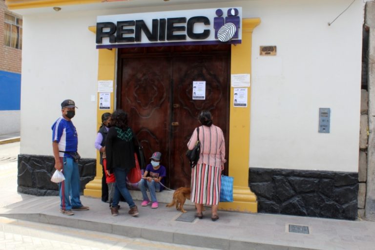 Moquegua: RENIEC nuevamente cierra sus puertas, debido a medidas de bioseguridad 