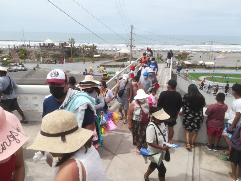 Masiva participación en simulacro de tsunami en playas de Mollendo