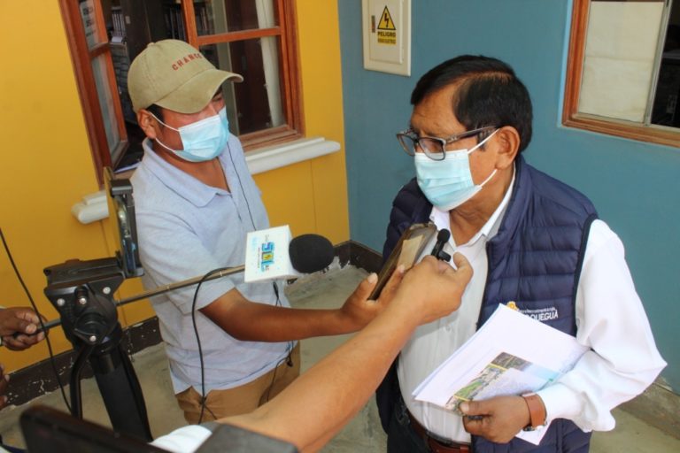 Reportan 3 casos positivos con Covid-19 en la sede del Gobierno Regional de Moquegua 