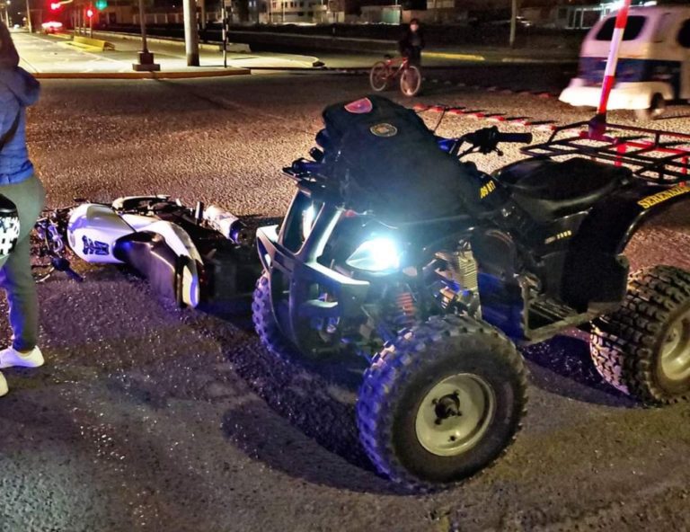 Ilo: Un herido deja choque entre moto carga y motocicleta en Av. Pedro Huilca