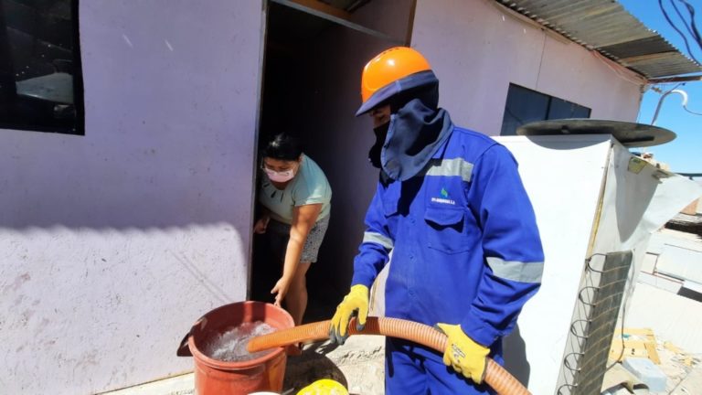 Moquegua: Agua potable para familias sin acceso a los servicios de saneamiento 