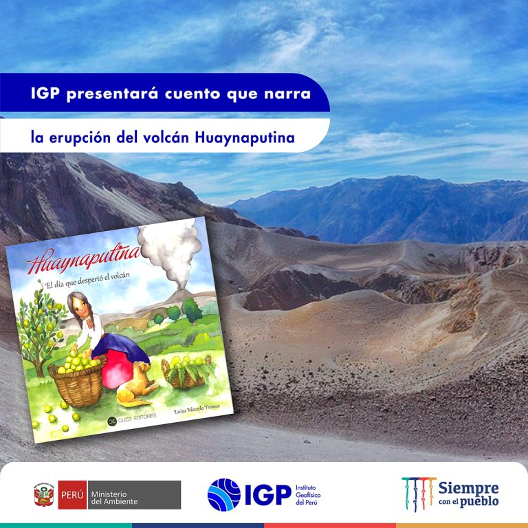 IGP presentará en Moquegua cuento que narra la erupción del volcán Huaynaputina