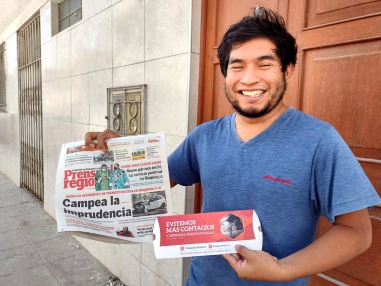 Segunda entrega: miles de lectores de La Prensa Regional recibieron mascarillas KN95