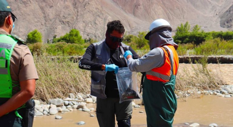 Autoridades de Cocachacra realizan el primer monitoreo ambiental del año