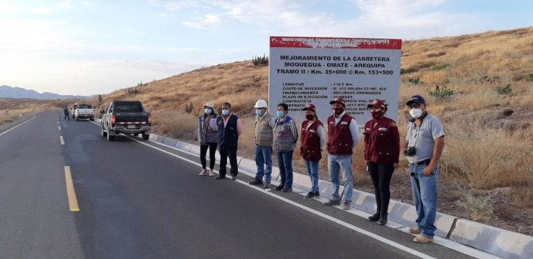 Conforman Comité de seguimiento del asfaltado de la carretera Moquegua-Omate-Arequipa