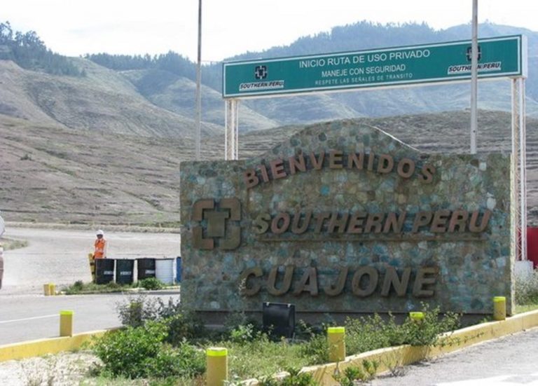 Sindicatos de Southern rechazan que hayan cortado el agua al campamento minero de Cuajone