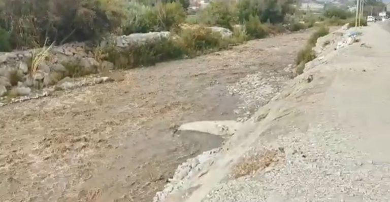 Ingreso del río Moquegua fue con un aumento en su caudal