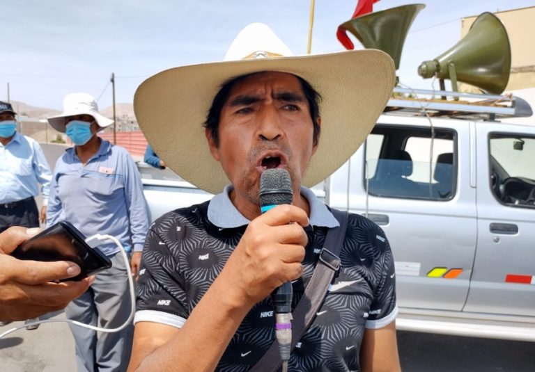 Agricultores molestos con presidente Pedro Castillo por que incumple promesas