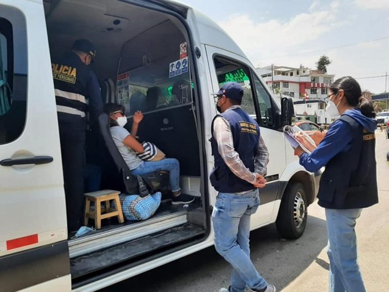 Arequipa: Fiscalía realizó operativo preventivo de trata de personas