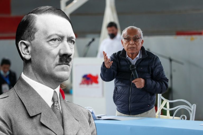 Premier Aníbal Torres elogia a Adolf Hitler y régimen de la Alemania Nazi