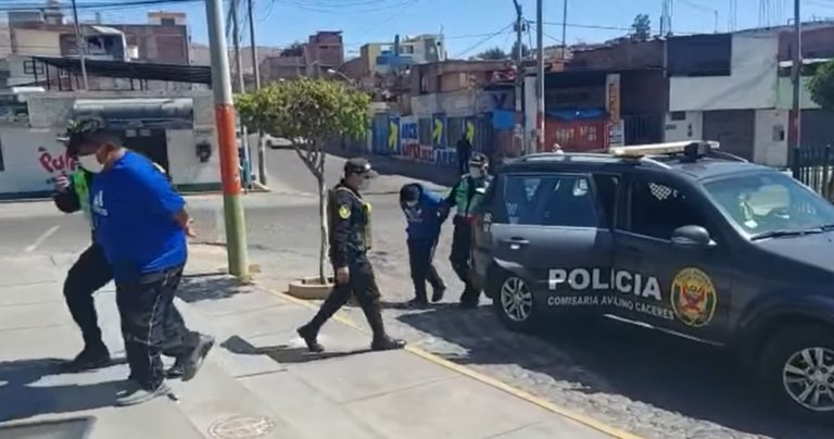 Arequipa: capturan a banda de ladrones de autopartes