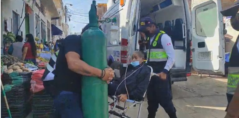 Calles La Mar e Islay: Comerciantes obstruyen paso de ambulancias