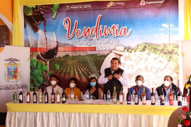 Vendimia busca promover la producción vitivinícola y fortalecer el turismo sostenible en Moquegua