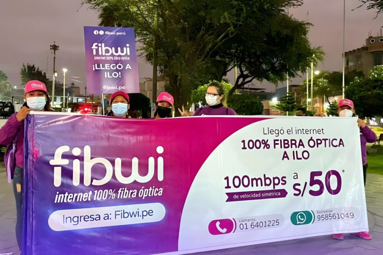 Fibwi llega a Tacna, Moquegua e Ilo para ofrecer internet 100% fibra óptica