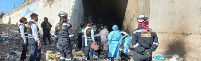 Arequipa: NN es encontrado muerto debajo de un puente en avenida Mariscal Castilla