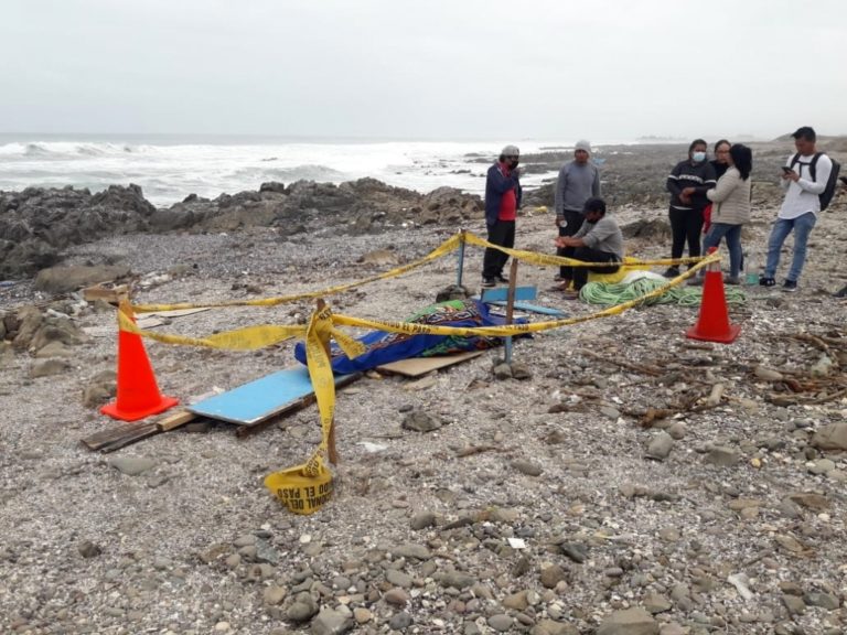 Media Luna: el mar varó el cadáver de pescador ileño Marco Antonio Bueno Gallo
