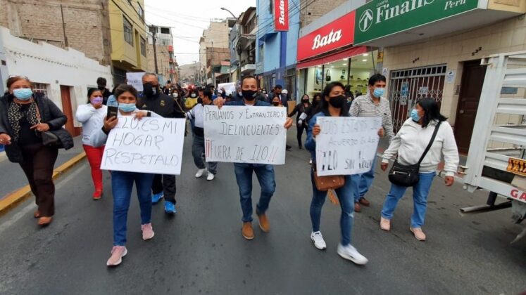 Marcha de protesta por las calles de Ilo en contra de la delincuencia 15052022 3 La Prensa Regional