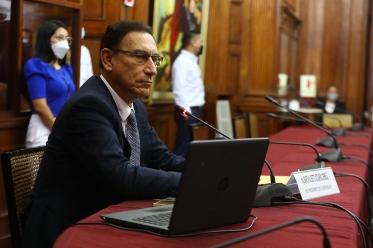 El debate y votación de la denuncia constitucional contra Martín Vizcarra será vista el 11 de mayo