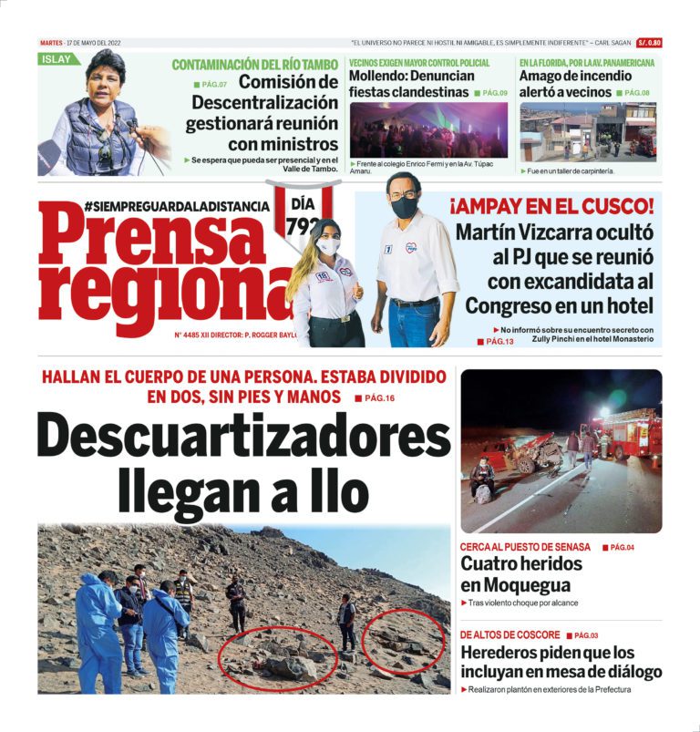 La Prensa Regional – Martes 17 de mayo de 2022