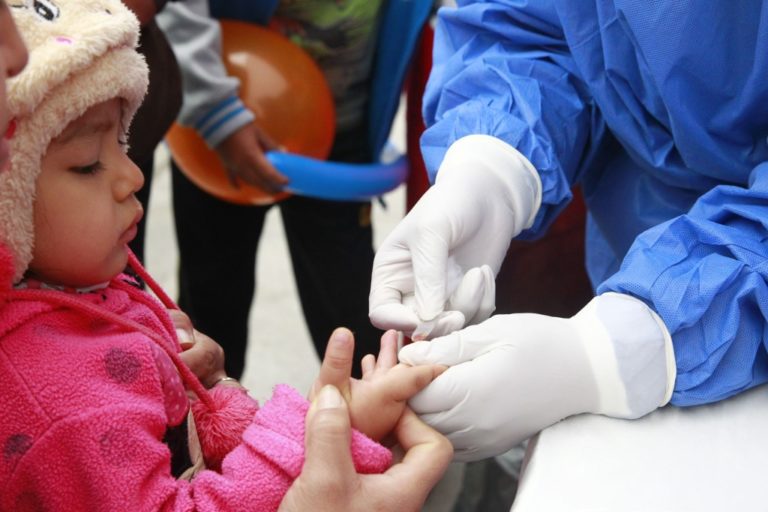 Anemia en niños supera el 30% en Arequipa