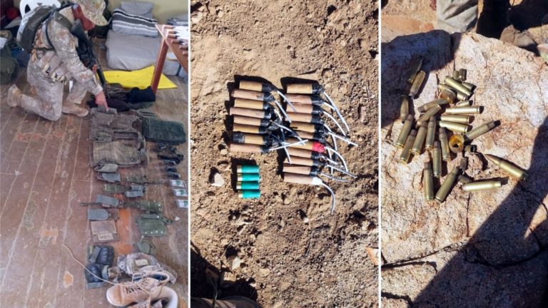 Atico: encuentran arsenal de armas en campamento minero Calpa y Renace