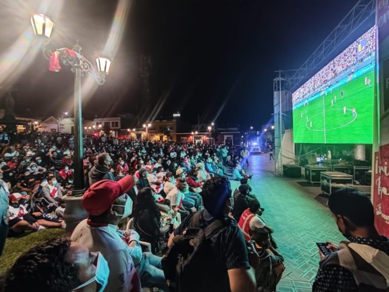 Municipio de Mariscal Nieto colocará pantalla gigante para el partido Perú vs Australia 