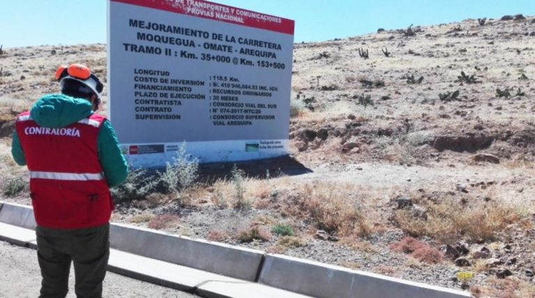 Asfaltado de Carretera Moquegua – Omate –Arequipa quedaría paralizada 