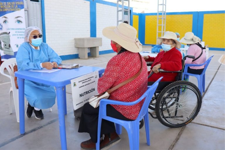 Realizarán campañas médicas contra el covid-19 a favor de adultos mayores y personas vulnerables