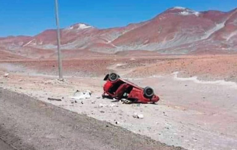 Niña estaría grave tras violento impacto por accidente vehicular en cruce de Cerro Verde