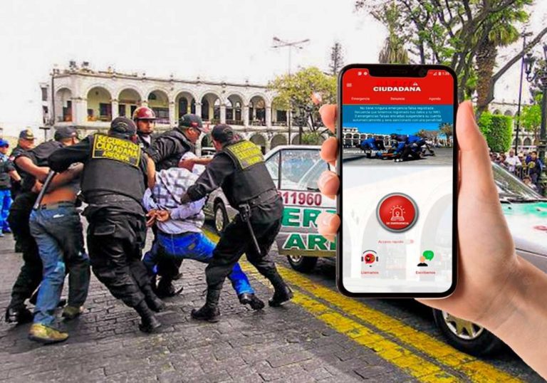 Arequipa: Aplicativo “Alerta Ciudadana” registra al menos 200 denuncias diarias