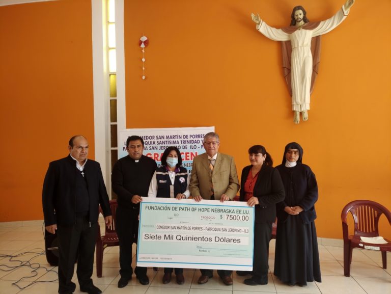 Fundación Path Of Hope entregó aporte solidario a comedor “San Martín de Porres”