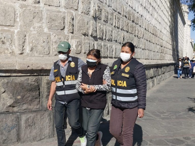 Arequipa: La “Tía Pocha” fue capturada en Hunter