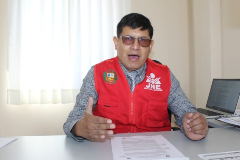 Presidente del JEE Mariscal Nieto reconoce que debió excluirse a candidato Edy Mamani
