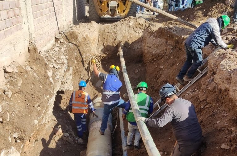 Servicio de agua potable quedó restablecido en la ciudad de Moquegua