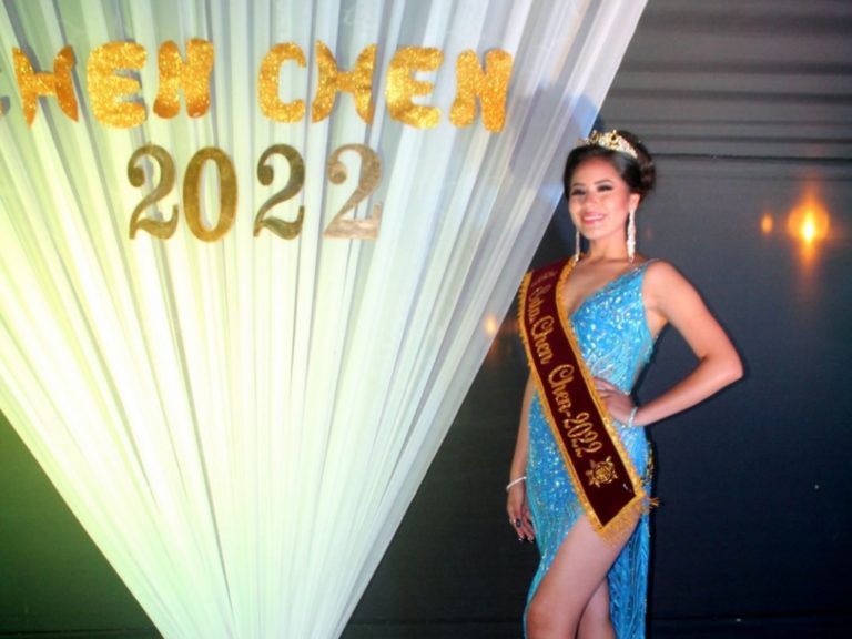 Aniuska Quintanilla Cruz fue elegida “Señorita Chen Chen 2022”