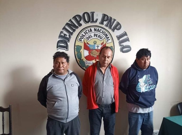 Seis meses de prisión preventiva para banda acusados de hurtar en casas en Ilo