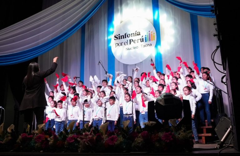 Coro de niños de la organización Sinfonía por el Perú ofrecerá recital “Mi Tacna Criolla”