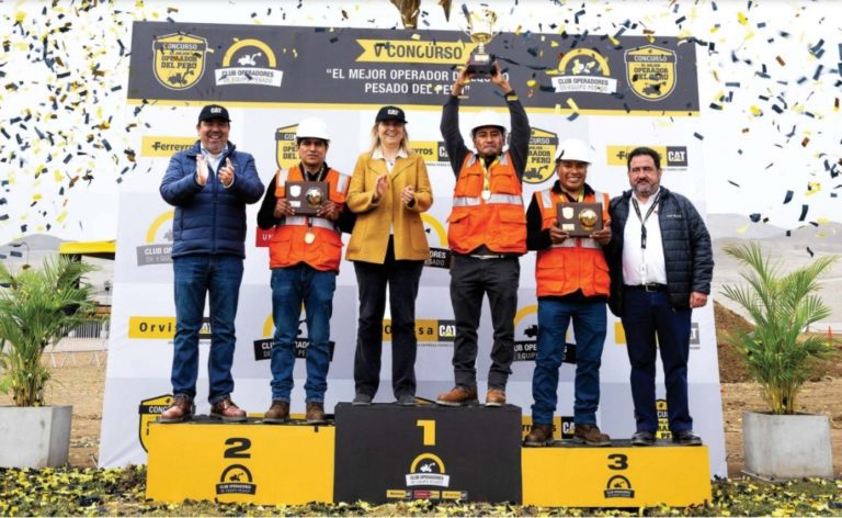 El mejor operador de maquinaria pesada del Perú, ahora irá a torneo internacional