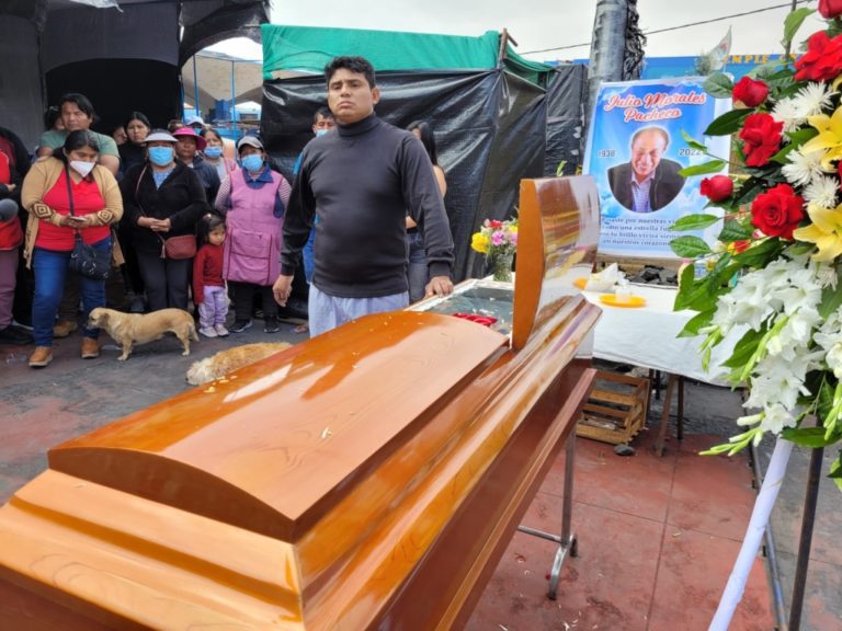 Comerciante Julio Morales fue llevado Arequipa donde le darán cristiana sepultura  