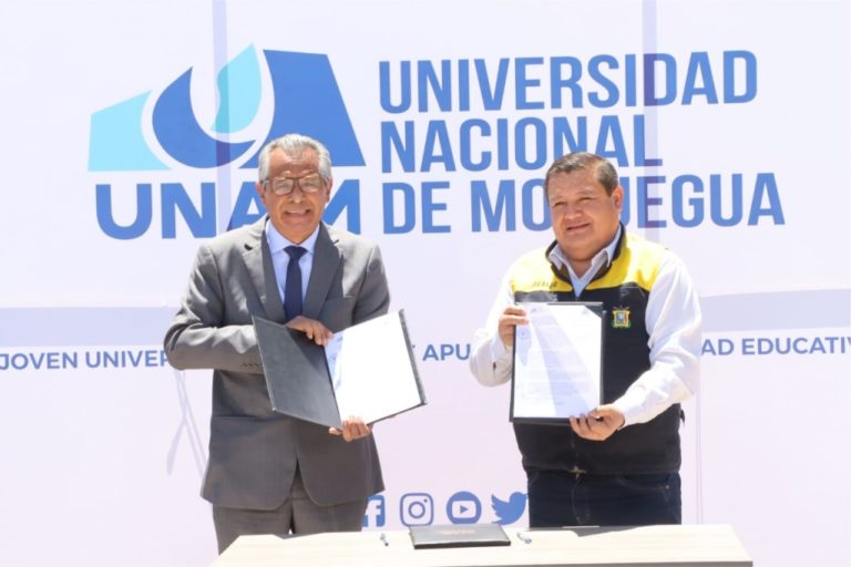 Municipalidad transfiere S/ 3 millones a la UNAM para construcción de moderna biblioteca