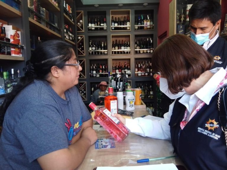GERESA Arequipa realiza operativo a establecimientos de venta de bebidas alcohólicas