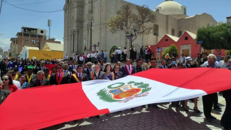 “Dejamos una valla alta” señala alcalde Abraham Cárdenas en sesión solemne por el 481 aniversario de Moquegua