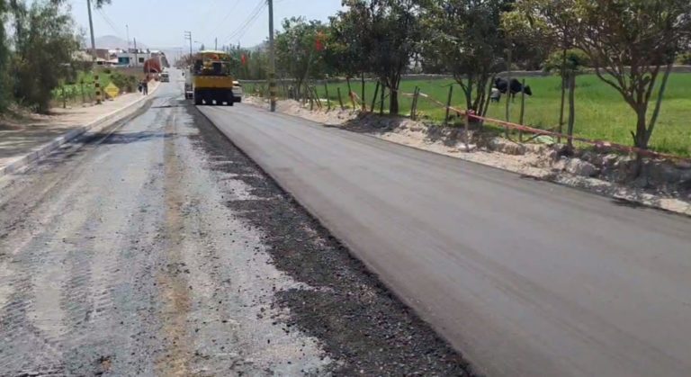 Colocación de asfalto hasta el puente La Villa concluiría en 10 días