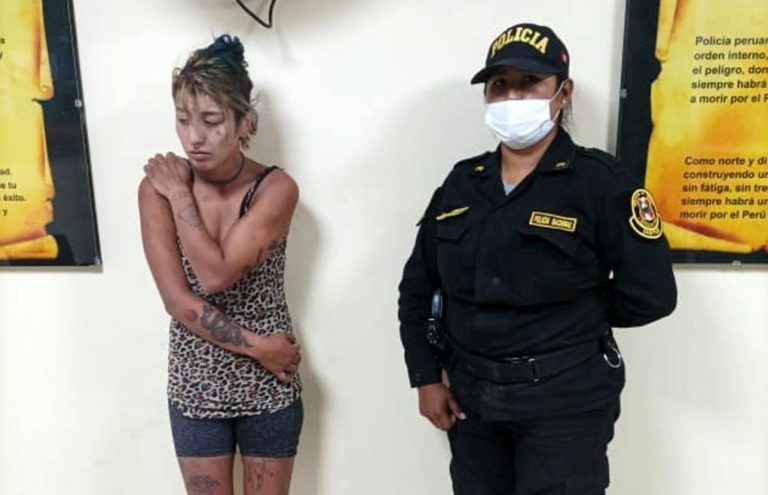 Ilo: Extranjera que realiza trabajo de malabarismo agredió a personal policial 