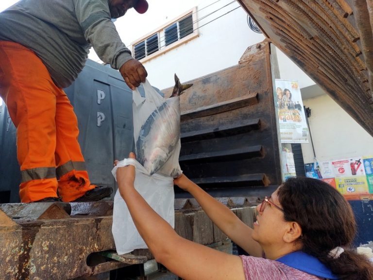Produce y la MPI entregan dos toneladas de pescado a pobladores de Mollendo