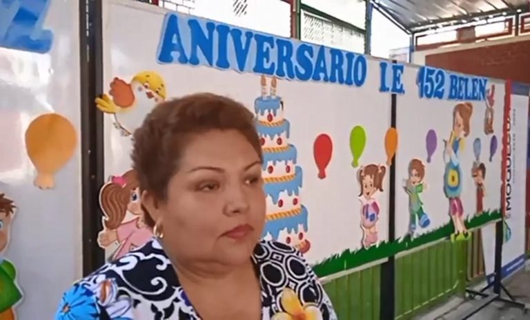 Con inauguración de obra de mantenimiento, celebró 116 años la I.E. 152 Belén 