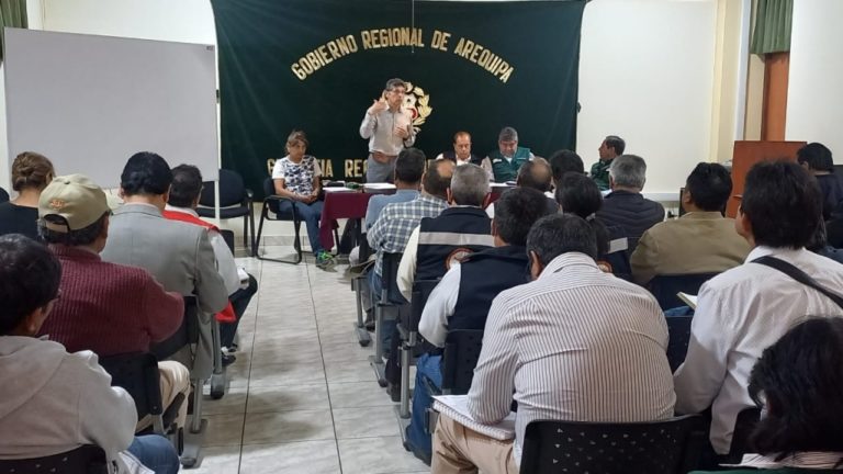 Agricultores se reúnen para desarrollar políticas agrarias en la región Arequipa