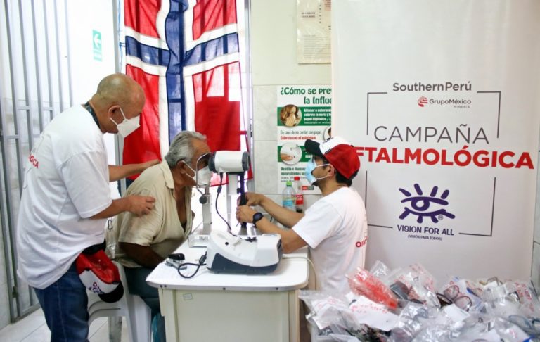 Campaña oftalmológica en el valle de Tambo facilitó lentes a más de 500 adultos mayores